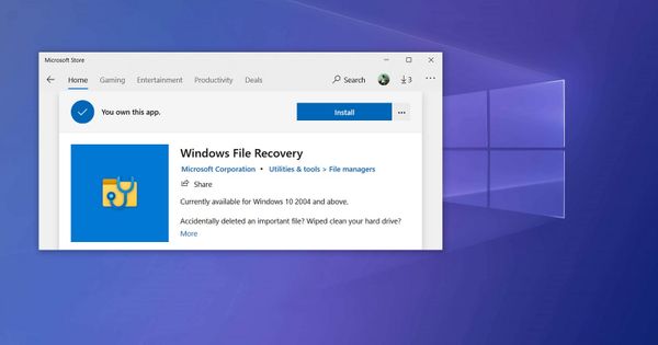 У наступному оновленні Windows 10 стане простіше відновлювати файли